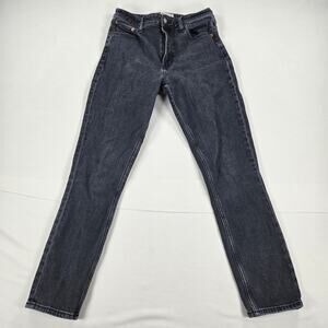 Abercrombie & Fitch High Rise The Skinny Curve Love Black Jeans Women's Size 28